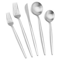 Conjunto de talheres Vanys de 30 peças de aço inoxidável para 6 pessoas