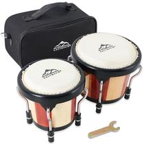 Conjunto de tambores Bongo EastRock para adultos e crianças iniciantes com chave