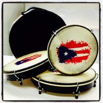 Conjunto de Tambores de Mão Mano Percussion Pleneras PVC - Porto Rico