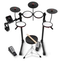 Conjunto de tambores elétricos Alesis Turbo Max com 8 almofadas de malha Bluetooth Conjunto de tambores elétricos Alesis Turbo Max com 8 almofadas de malha Bluetooth