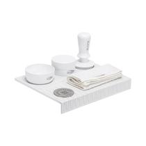 Conjunto De Tamper Para Café Espresso Branco 51 53 58MM 6 EM 1 Kit De Acessórios Para Café IKAPE Com