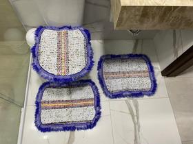Conjunto de Tapete Banheiro - 3 peças