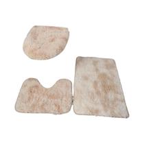 Conjunto De Tapete De Banho Absorvente De 3 Peças Com Tampa De Vaso Sanitário Para Pisos De Banheiro