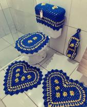 Conjunto de tapete para banheiro Conjunto de tapete para banheiro