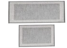 Conjunto de Tapetes 2 Pçs Multi Square Kacyumara