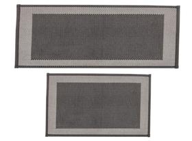 Conjunto de Tapetes 2 Pçs Multi Square Kacyumara