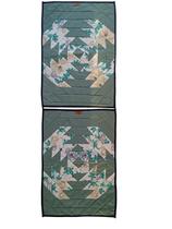 Conjunto de Tapetes Artesanais em Retalhos Sortidos