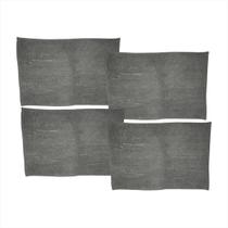 Conjunto De Tapetes Bolinha Piso Banheiro Base Borracha 38X5 Conjunto De Tapetes Bolinha Piso Banheiro Base Borracha 38X5