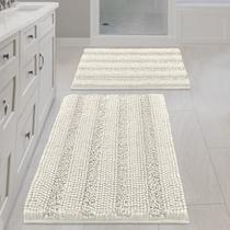 Conjunto de tapetes de banheiro H.VERSAILTEX Extra Soft Absorbent Conjunto de tapetes de banheiro H.VERSAILTEX Extra Soft Absorbent