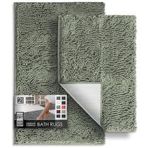 Conjunto de tapetes de banheiro Hearth & Harbor Chenille, 3 tamanhos