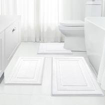 Conjunto de tapetes de banheiro HOMEIDEAS, absorvente supermacio de 3 peças