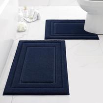 Conjunto de tapetes de banheiro HOMEIDEAS, supermacio, absorvente, antiderrapante