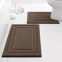 Conjunto de tapetes de banheiro HOMEIDEAS, supermacio, absorvente, antiderrapante