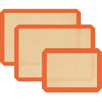 Conjunto de tapetes de silicone Dwavele com 2 meia folha e 1 quarto de folha