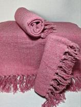 Conjunto De Tapetes De Tear 3 Peças Coordenadas Dupla Face Mesclado Rosa Conjunto De Tapetes De Tear 3 Peças Coordenadas Dupla Face Mesclado Rosa