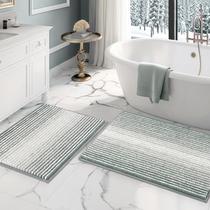 Conjunto de tapetes e tapetes de banheiro BSICPRO Chenille Bath Mat Conjunto de tapetes e tapetes de banheiro BSICPRO Chenille Bath Mat