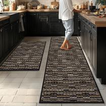 Conjunto de Tapetes para Cozinha BSICPRO 56x150 cm + 51x81 cm Antiderrapante Conjunto de Tapetes para Cozinha BSICPRO 56x150 cm + 51x81 cm Antiderrapante