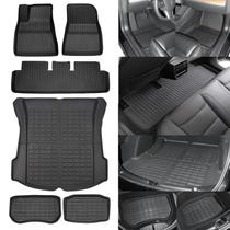 Conjunto de tapetes para veículos SUPER LINER Tesla Model 3 2021-23 Conjunto de tapetes para veículos SUPER LINER Tesla Model 3 2021-23