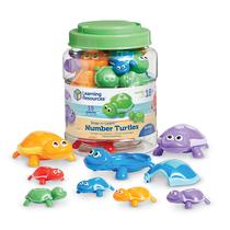 Conjunto de Tartarugas de Aprendizagem Numérica - Toy Learning Resources - 15 Peças (18+ Meses)