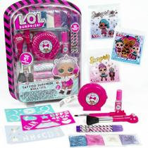 Conjunto de tatuagem L.O.L. Surprise! Roll-Its de tatuagem para crianças com acessórios Conjunto de tatuagem L.O.L. Surprise! Roll-Its de tatuagem para crianças com acessórios