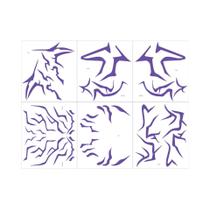 Conjunto De Tatuagens Temporárias KPop Demon Hunters Rumi Jinu Adesivos De Anime Halloween Cosplay Conjunto De Tatuagens Temporárias KPop Demon Hunters Rumi Jinu Adesivos De Anime Halloween Cosplay