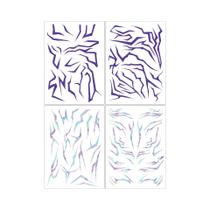 Conjunto De Tatuagens Temporárias KPop Demon Hunters Rumi Jinu Adesivos De Anime Halloween Cosplay Conjunto De Tatuagens Temporárias KPop Demon Hunters Rumi Jinu Adesivos De Anime Halloween Cosplay