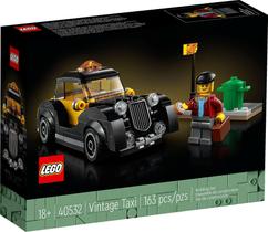 Conjunto de táxi vintage LEGO Creator Expert de brinquedo de construção 40532 163p Conjunto de táxi vintage LEGO Creator Expert de brinquedo de construção 40532 163p