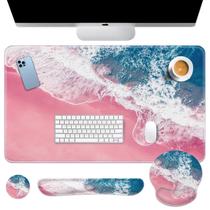 Conjunto de teclado e mouse Britimes 4 em 1 ergonômico 90x40 cm