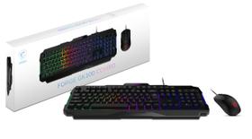 Conjunto de teclado e mouse MSI Forge GK100 Combo Gaming RGB