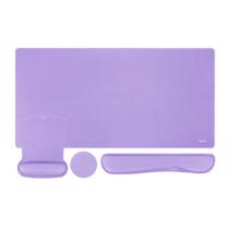 Conjunto de teclado e mouse pad MOSISO Large Gaming Purple