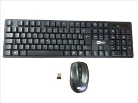 Conjunto de Teclado e Mouse s/ Fio Wireless K4 Abnt2 MBtech