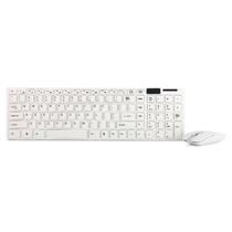 Conjunto de Teclado e Mouse Sem Fio Wokex Slim 2.4G - Compatível com PC e Mac