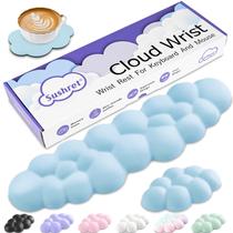 Conjunto de teclado para descanso de pulso e apoio para mãos Sushret Cloud Blue