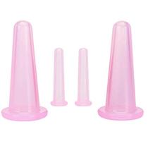 Conjunto de terapia de ventosas faciais LASSUM de silicone anticelulite