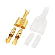 Conjunto De Terminais Bullet 4.0 Macho E Fêmea, 10, 30, 50 Conjuntos, Conector De Fio Elétrico Com