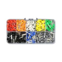 Conjunto De Terminais Tubulares Isolados Estilo Europeu 700-2120pcs Conectores De Cabo Para Conjunto De Terminais Tubulares Isolados Estilo Europeu 700-2120pcs Conectores De Cabo Para