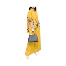 Conjunto De Terno Floral Oversize Feminino Com Camisa De Manga Longa E Calças De Perna Larga Casual Conjunto De Terno Floral Oversize Feminino Com Camisa De Manga Longa E Calças De Perna Larga Casual