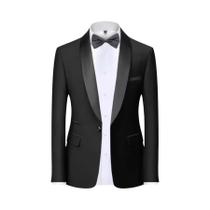Conjunto De Terno Slim Fit Masculino De 2 Peças Com Botão Único Para Casamento E Negócios