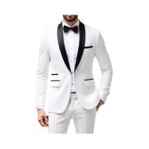 Conjunto De Terno Slim Fit Masculino De 2 Peças Com Botão Único Para Casamento E Negócios