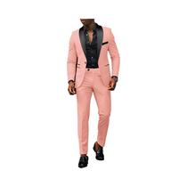 Conjunto De Terno Slim Fit Masculino De 2 Peças Com Botão Único Para Casamento E Negócios