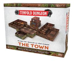 Conjunto de terreno Gale Force Nine Tenfold Dungeon: The Town
