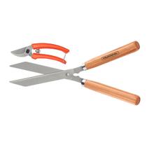 Conjunto de Tesoura de Poda e Tesoura Para Cerca Viva/grama 2 Peças - Tramontina 78330625