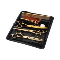 Conjunto De Tesouras De Aço Inoxidável Iridescente Para Tosa De Animais De Estimação, Ferramentas De