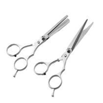Conjunto de tesouras para cortar cabelo em aço inoxidável de 2 peças Conjunto de tesouras para cortar cabelo em aço inoxidável de 2 peças