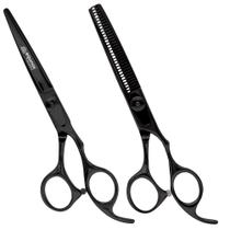 Conjunto de tesouras para cortar cabelo Equinox Professional Barber de 6,5 polegadas Conjunto de tesouras para cortar cabelo Equinox Professional Barber de 6,5 polegadas