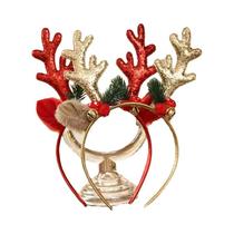 Conjunto De Tiara De Orelhas De Rena De Natal Acessórios De Cabelo Para Festas De Fim De Ano 1/2 Conjunto De Tiara De Orelhas De Rena De Natal Acessórios De Cabelo Para Festas De Fim De Ano 1/2