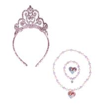 Conjunto de Tiara e Acessórios Luv Her Princess - Caixa de Joias Incluída