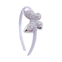 Conjunto De Tiaras Coloridas Com Glitter De Borboleta Para Meninas, Acessórios De Cabelo Brilhantes