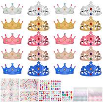 Conjunto de tiaras e coroas Foam Princess Ollen, 31 unidades para crianças Conjunto de tiaras e coroas Foam Princess Ollen, 31 unidades para crianças