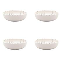 Conjunto De Tigela 04 Peças Flat Samambaia 600 Ml Oxford